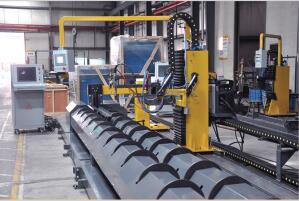 尊凯实业CNCG系列摩擦盘数控相贯线切割机