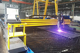 尊凯实业细腻等离子切割装备工程案例图